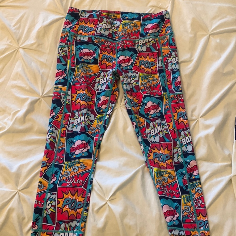 Kapow Pink Leggings